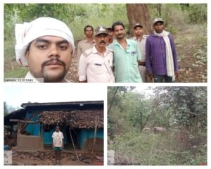अनूपपुर 19 जून 24*6 घंटे से लापता हाथियों को सुरक्षाश्रमिकों ने खोज निकला,देर रात दो मकान में की तोड़फोड़,बाल-बाल बचे दो बच्चे, डीएफओ ने किया स्थल का निरीक्षण दिए निर्देश