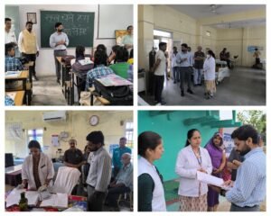 अनूपपुर 20 जून 24*कलेक्टर ने सिकल सेल स्क्रीनिंग, सीएचसी फुनगा, सीएम राईज बदरा का औचक निरीक्षण कर लिया जायजा