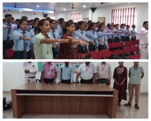 बाराबंकी 25 जून 24*जागरूकता कार्यक्रम में छात्रों ने लिया नशा मुक्ति का संकल्प