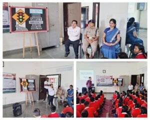 अनूपपुर 26 जून 24*बाल भारती पब्लिक स्कूल जैतहरी मे आयोजित किया गया, नशा मुक्ति एवं यातायात जागरूकता कार्यक्रम