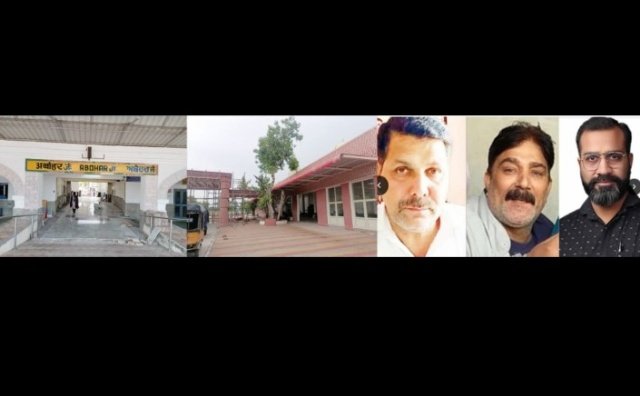 पंजाब 24 जुलाई 2024* अबोहर रेलवे स्टेशन पर निर्माण कार्य जारी, मेन गेट खोला गया