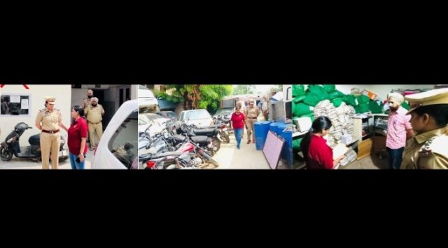 पंजाब 31 जुलाई 2024* फाजिल्का के एसएसपी प्रज्ञा जैन ने नगर थाना 2 अबोहर का निरीक्षण किया