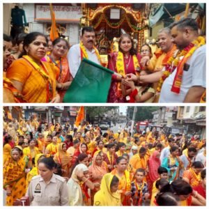 औरैया 07 जुलाई 24*जगन्नाथ यात्रा कड़ी सुरक्षा व्यवस्था के बीच निकली*