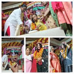 गाजीपुर4जुलाई24*महिला विकास मंच गाजीपुर से मिसेज इंडिया 2024 विजेता मधु यादव को सम्मानित किया गया।