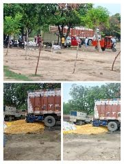 कौशाम्बी4जुलाई24*पशु आहार के नाम पर बेचा जा रहा शराब की फैक्ट्री से निकला जहरीला कचरा*