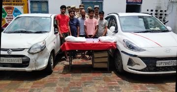 कानपुर नगर06जुलाई24*मोबाइल टावर से चोरी करने वाला अंतर्जनपदीय गिरोह गिरफ्तार