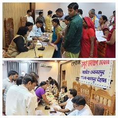 कानपुर देहात6जुलाई24*राज्यमंत्री ने तहसील अकबरपुर में सुनी लोगों की समस्यायें, शिकायतों के समयवद्ध निस्तारण के दिये निर्देश*