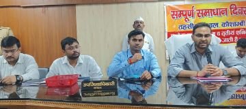 कौशांबी6जुलाई24*सम्पूर्ण समाधान दिवस चायल में 89 शिकायतो में 06 का हुआ निस्तारण*