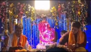 मिर्जापुर08जुलाई24*नगर में धूमधाम से श्री जगन्नाथ स्वामी की रथयात्रा निकाली गई*