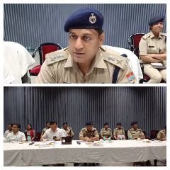 रूड़की हरिद्वार8जुलाई24*डीएम व एसएसपी ने उपचुनाव के चलते बैठक कर दिए निर्देश*