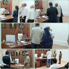 प्रयागराज9जुलाई24*पुलिस उपायुक्त गंगानगर ने फरियादियों की शिकायतें सुन दिए निस्तारण के निर्देश।