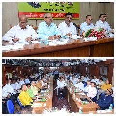 कानपुर नगर9जुलाई24*जी0एस0टी0 टैक्स गोष्ठी केन्द्रीय माल एवं सेवा कर विभाग के साथ सम्पन्न ।