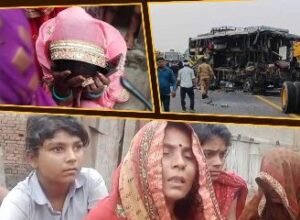 उन्नाव10जुलाई24*सड़क हादसे में बिहार के 11 की मौत, एक ही परिवार के 6 लोगों ने गंवाई जान