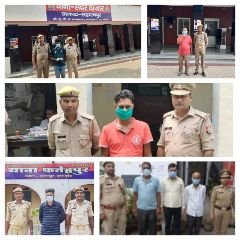 सहारनपुर11जुलाई24**थाना सदर बाजार,थाना रामपुर मनिहारान,थाना जनकपुरी एवम थाना फतेहपुर प्रभारियों की बडी कार्रवाई*