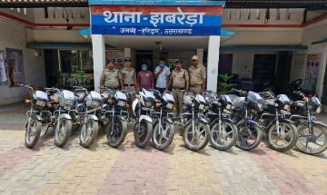 रुड़की हरिद्वार14जुलाई24* झबरेड़ा थाना पुलिस ने फिर पकड़ा अंतरराज्यीय वाहन चोर गिरोह