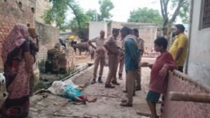 कौशांबी14जुलाई24*गड़ासे से काटकर चाची की बेरहमी से हत्या*