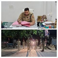 कानपुर नगर14जुलाई24*पुलिस उपायुक्त पश्चिम श्री विजय ढुल के द्वारा थाना बिल्हौर का आकस्मिक निरीक्षण किया गया 