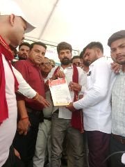 कौशांबी15जुलाई24*अखिल भारतीय ब्राह्मण एकता परिषद वा स्वर्ण आर्मी के अध्यक्ष ने उठाई जुगुल किशोर तिवारी आईपीएस की निलंबन वापसी की आवाज़*