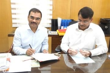 भिण्ड15जुलाई24*डॉ. सुदाम खाड़े ने आयुक्त जनसंपर्क पदभार ग्रहण किया*