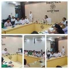 कानपुर देहात 16 जुलाई 2024* जनपद में शीघ्र ही समस्त कार्यालय करेंगे ई-ऑफिस प्रणाली पर कार्य-सीडीओ