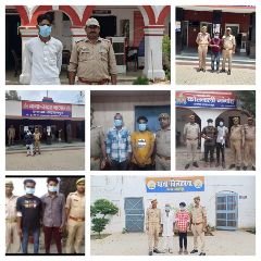 सहारनपुर16जुलाई24*थाना बिहारीगढ़,थाना सदर बाजार,थाना कुतुबशेर,थाना गंगौह,थाना जनकपुरी एवम थाना चिलकाना प्रभारियों की बडी कार्रवाई*