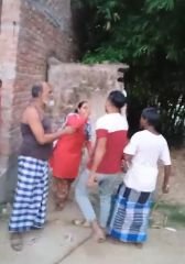 बाराबंकी17जुलाई24*मामूली कहासुनी में जमकर चले लात घूंसे और लाठी-डंडे, वीडियो वायरल