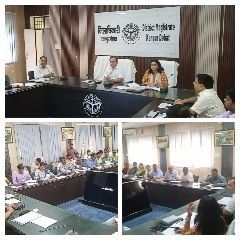 कानपुर देहात 18 जुलाई 2024*जिलाधिकारी ने पोर्टल पर प्रर्दशित निर्माण कार्यों के प्रगति की समीक्षा, दिए निर्देश*