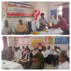 कौशांबी18जुलाई24*उत्तर प्रदेश प्रयोगशाला प्राविधिज्ञ संघ कौशांबी द्वारा जिला चिकित्सालय के अधिकारियों को किया सम्मानित*