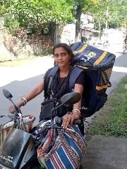 अयोध्या19जुलाई24*पति के देहांत के बाद गणित में Msc सुप्रीति सिंह फ्लिपकार्ट से जुड़कर कट रही जीवन यापन।