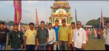 भागलपुर19जुलाई24*पीरपैंती प्रखंड के बाबुपुर मे मोहर्रम त्यौहार को लेकर भव्य मेला का आयोजन किया गया।