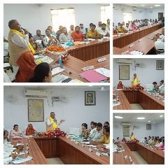 कानपुर देहात 19 जुलाई 2024 *जिला पंचायत अध्यक्ष की अध्यक्षता में संपन्न हुई जिला पंचायत समिति की बैठक।*