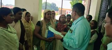 कौशांबी19जुलाई24*विभिन्न मांगों को लेकर आशा वर्कर्स यूनियन ने सौपा ज्ञापन* कौशांबी19जुलाई24*विभिन्न मांगों को लेकर आशा वर्कर्स यूनियन ने सौपा ज्ञापन*