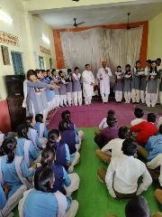 अनूपपुर20जुलाई24*अमरकंटक के सरस्वती विद्यालय में छात्र संसद और गुरु पूर्णिमा पर्व मनाया गया