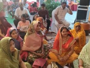 कौशांबी21जुलाई24*संकट मोचन शिव शक्ति धाम मे मनाया गया गुरु पूर्णिमा का पर्व*