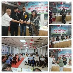 अनूपपुर21जुलाई24*लाइन सरला भदोरिया बनी अनूपपुर लायंस क्लब की अध्यक्ष