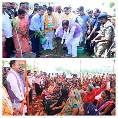 कौशांबी20जुलाई24*उप मुख्यमंत्री ने पौधारोपण कर आमजन से अधिक से अधिक पौधारोपण का किया आवाह्न*