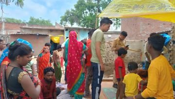 कौशांबी22जुलाई24*कुलर की तार जोड़ते समय बिजली करंट के चपेट में आए युवक की मौत* कौशांबी22जुलाई24*कुलर की तार जोड़ते समय बिजली करंट के चपेट में आए युवक की मौत*