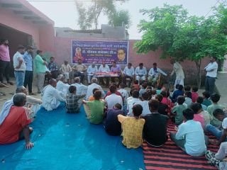 अलीगढ़22जुलाई24*जनपद अलीगढ़ की विधान सभा खैर के होने बाले उपचुनाव को देखते हुए बसपा ने बैठक की