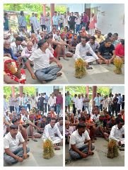 कौशांबी24जुलाई24*उप जिलाधिकारी दफ्तर के सामने किसानों ने दिया धरना* कौशांबी24जुलाई24*उप जिलाधिकारी दफ्तर के सामने किसानों ने दिया धरना*