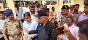 बाराबंकी25जुलाई24*रामनगर के हेतमापुर तटबन्ध पर किया गया माॅक एक्सरसाइज