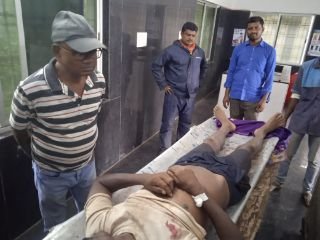 अनूपपुर27जुलाई24*जमीन में सो रहे व्यक्ति को जहरीला सांप काटने से उपचार दौरान मौत