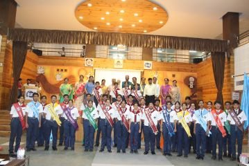 जयपुर28जुलाई24*एम.पी.एस. इंटरनेशनल में विद्यार्थी परिषद का शपथ ग्रहण समारोह