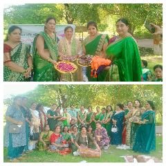 मथुरा29जुलाई24*मथुरा के जवाहर बाग पार्क में हिन्दू धर्म व सांसकृतिक रूप में मनाया हरियाली तीज का उत्सव।