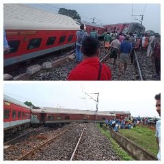 सरायकेला-खरसावां30जुलाई24*झारखंड में बड़ा रेल हादसा*