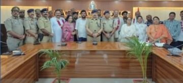 कौशाम्बी31जुलाई24*सेवानिवृत्त पुलिस कर्मियों को दी गयी ससम्मान विदाई,*