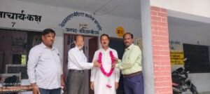 कौशाम्बी31जुलाई24*अशासकीय विद्यालय प्रबंधक महासभा के जिला अध्यक्ष बने रवि नारायण तिवारी*