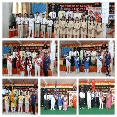 मिर्जापुर31जुलाई2024*सेमफोर्ड स्कूल, बड़ी बसही, मीरजापुर में विद्यार्थी परिषद बैज अलंकरण समारोह का अयोजन*