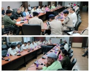 अनूपपुर 06 जुलाई*मोहर्रम पर्व को दृष्टिगत रख जिला स्तरीय शांति समिति की बैठक संपन्न