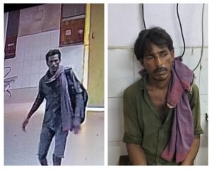 औरैया 07 जुलाई 24*स्थानीय जिला अस्पतालa से डॉक्टर का बैग लेकर चोर हुआ रफू चक्कर, पकड़ा गया*