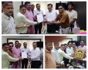 औरैया 18 जुलाई 24*आईपीएस जुगल किशोर के निलंबन और योगेश उपाध्याय की हत्या से ब्राह्मण समाज आक्रोशित*